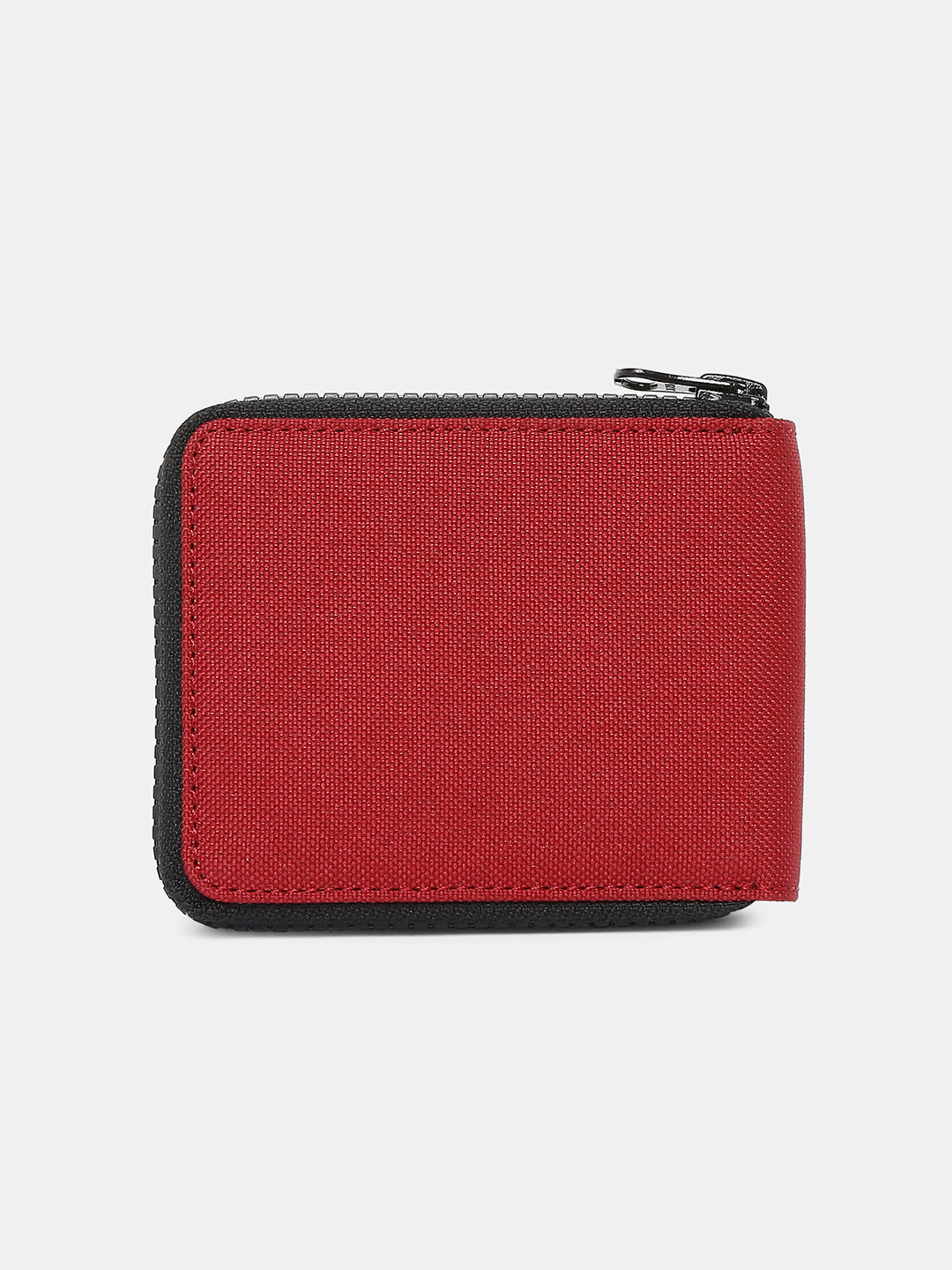 Prada Red Saffiano Leather Zippy Coin Purse Wallet - Yoogi's Closet