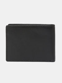 Spykar Men Black Leather Wallet