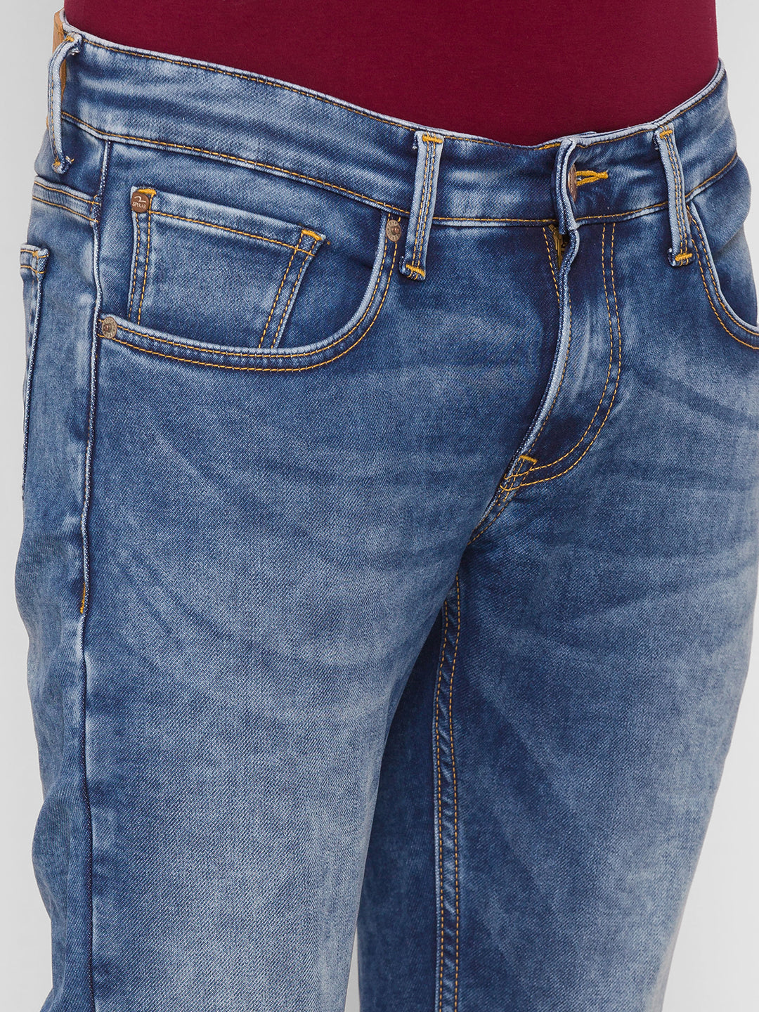 Spykar Blue Cotton Men Jeans (Kano)