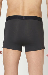 Men Premium Cotton Blend Trunk Pack Of 1- Underjeans By Spykar