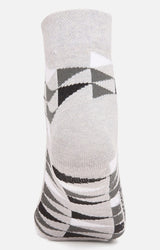 Men Premium Grey Ankle Length (Non Terry) Single Pair Of Socks- Underjeans By Spykar