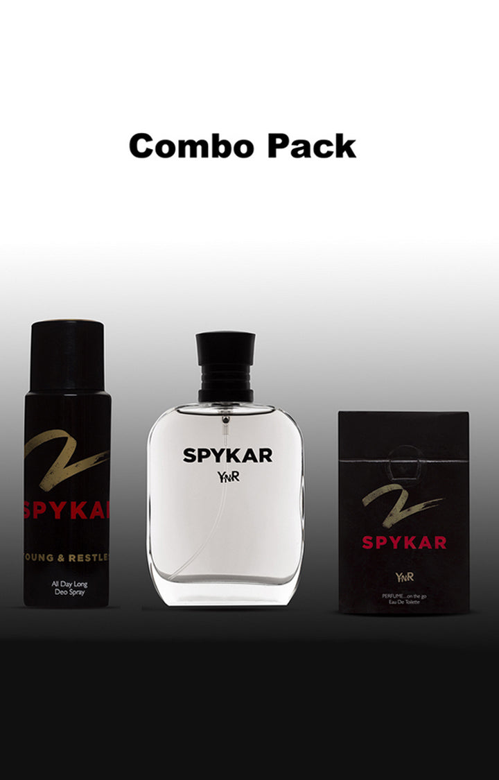 Spykar Olive Ynr Deodorant Perfume & Pocket Perfume Combo Pack Of 3