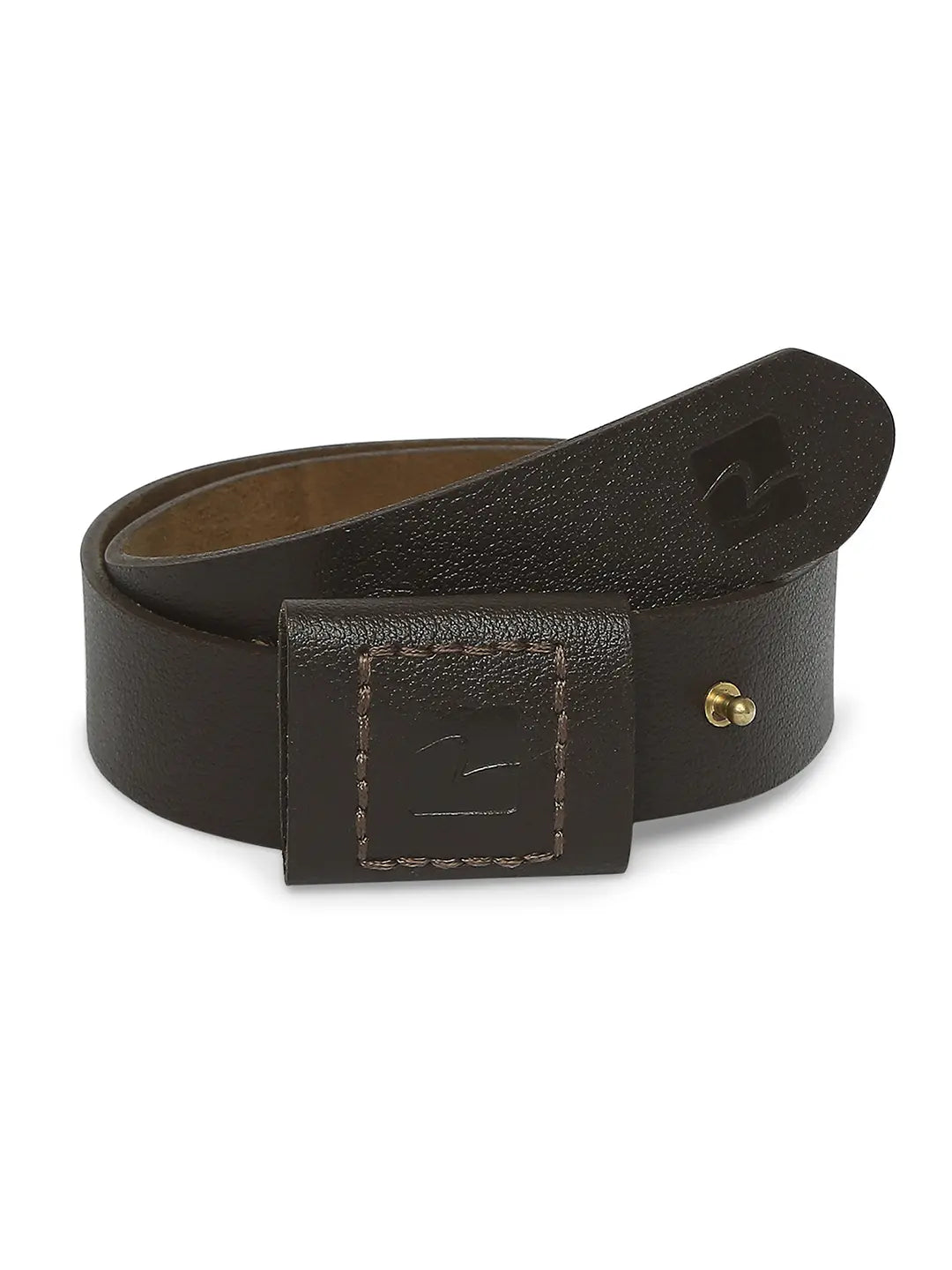 Spykar Men Brown Leather Belt