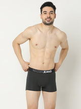Underjeans By Spykar Men Premium Dk Grey Trunk Pack Of 2