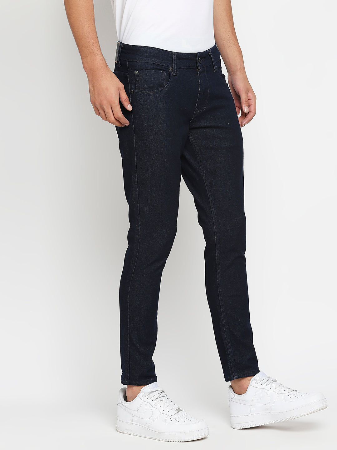 Spykar Men Blue Slim Fit Tapered Length Jeans (Kano)