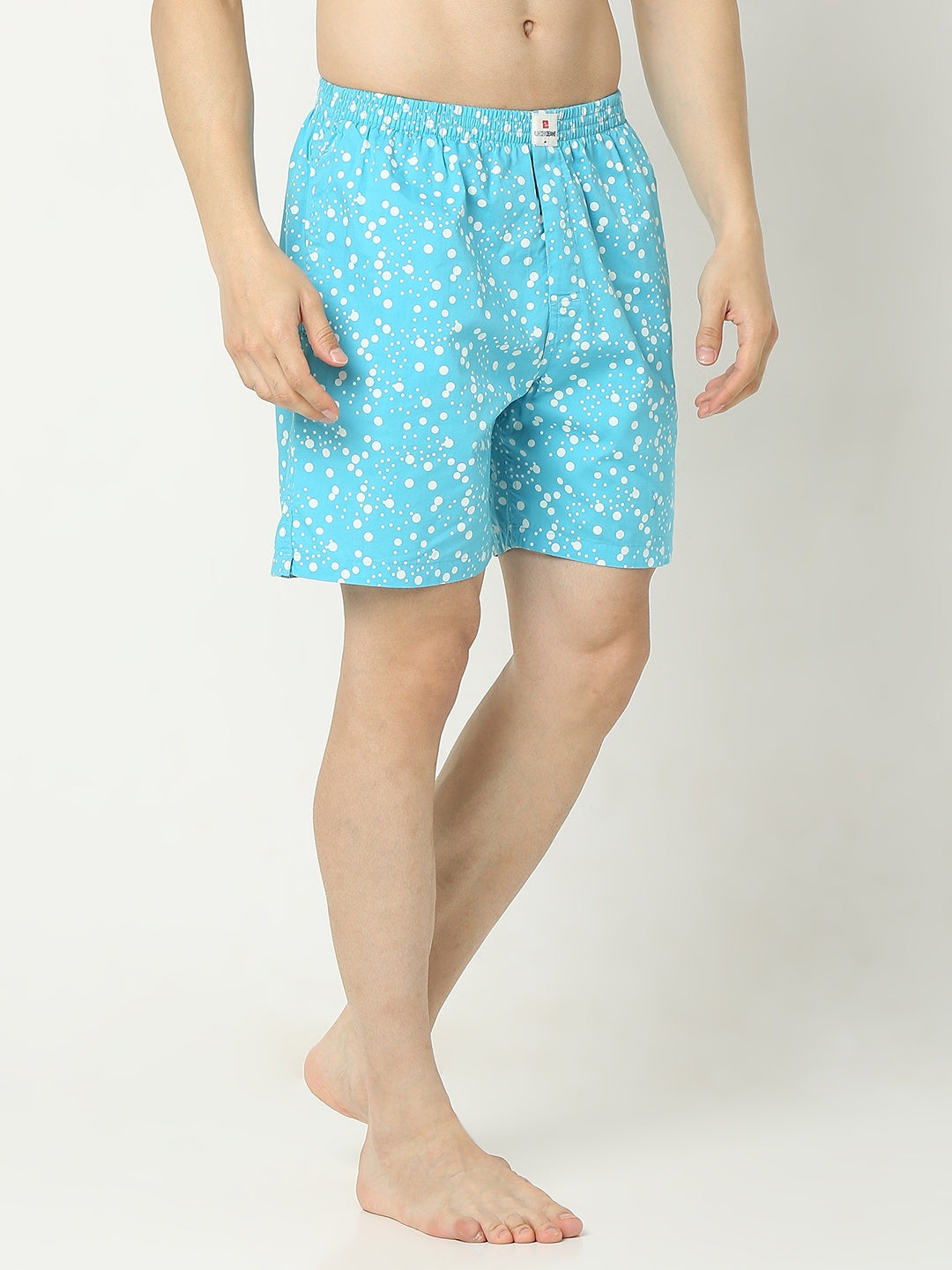 Men Premium Cotton Boxer Shorts- Underjeans By Spykar