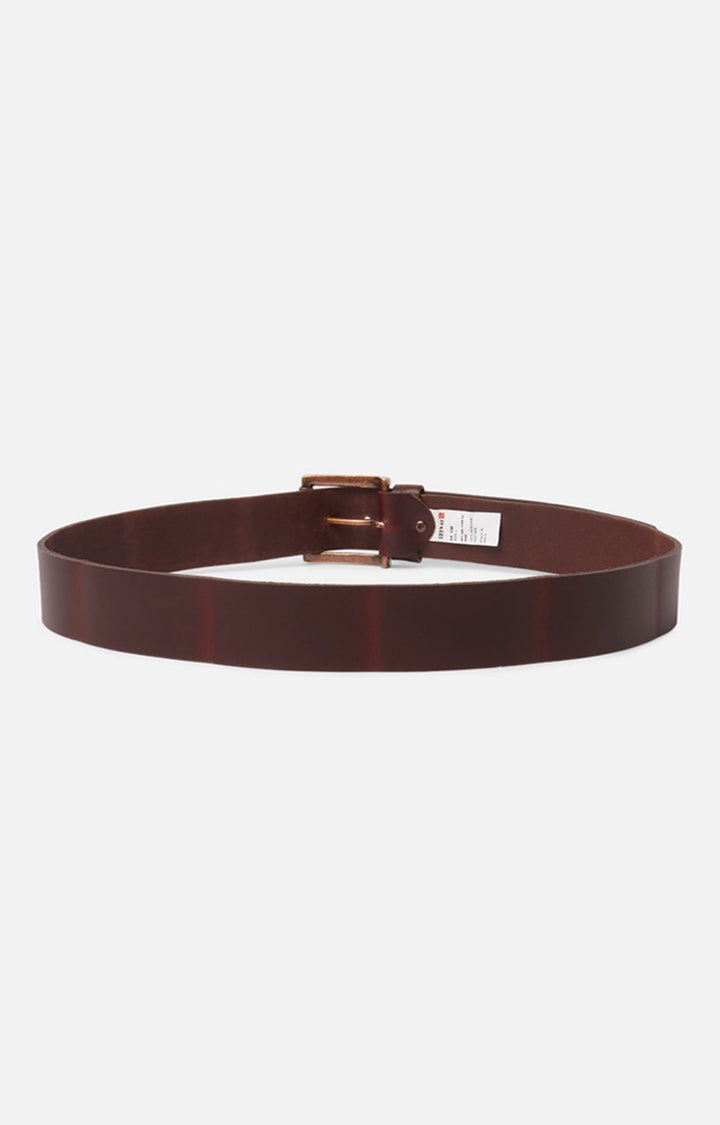 Spykar Men Purple Genuine Leather Belt