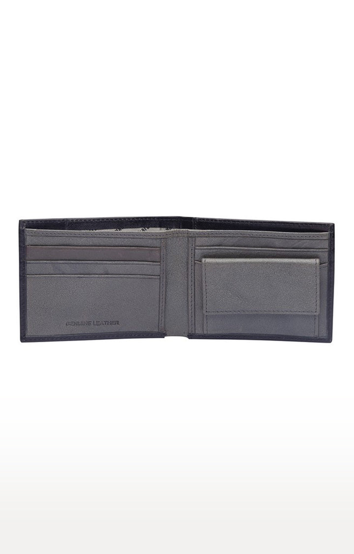 Spykar Men Black Genuine Leather Wallet