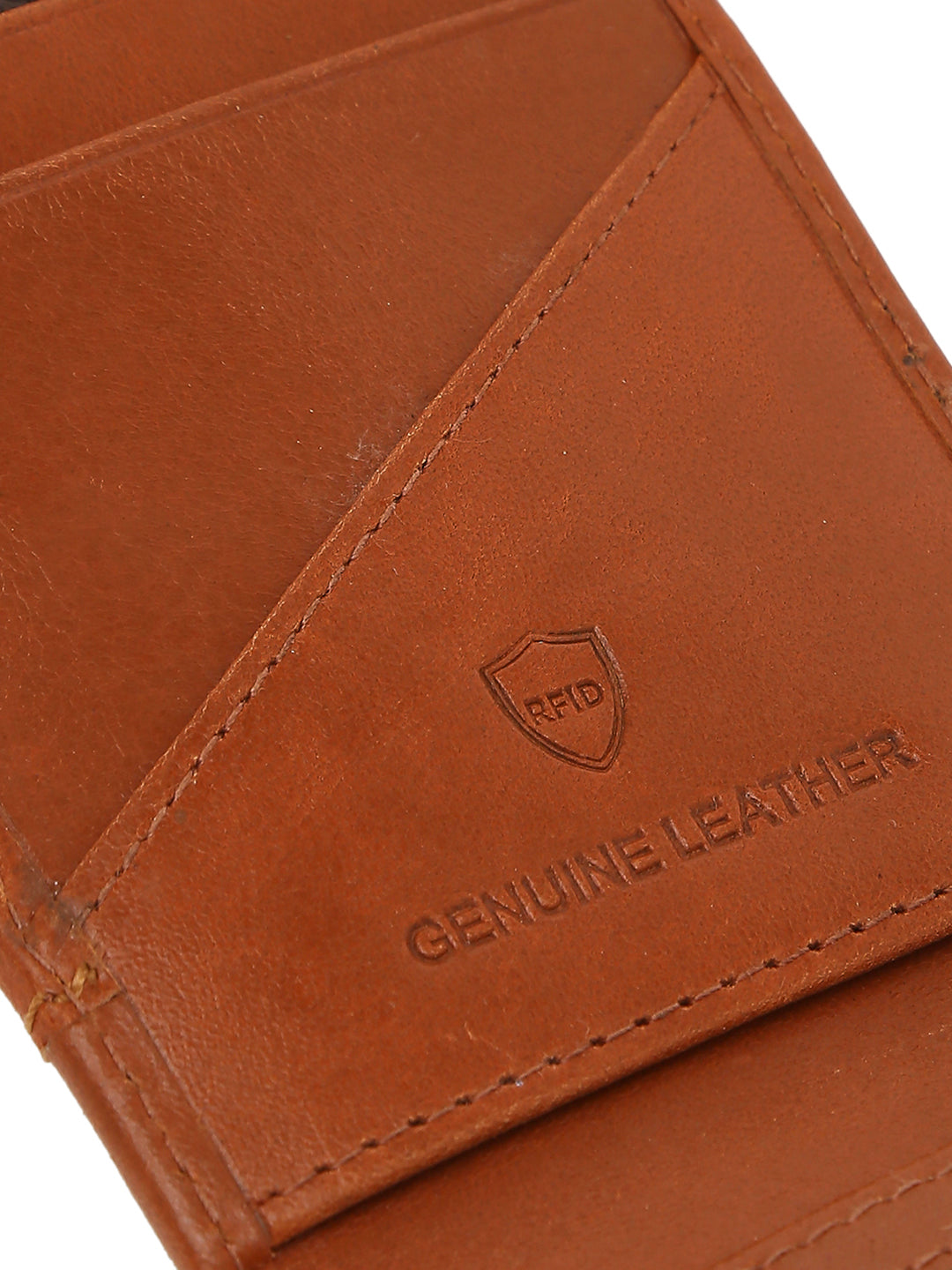 Spykar Tan Leather Wallet