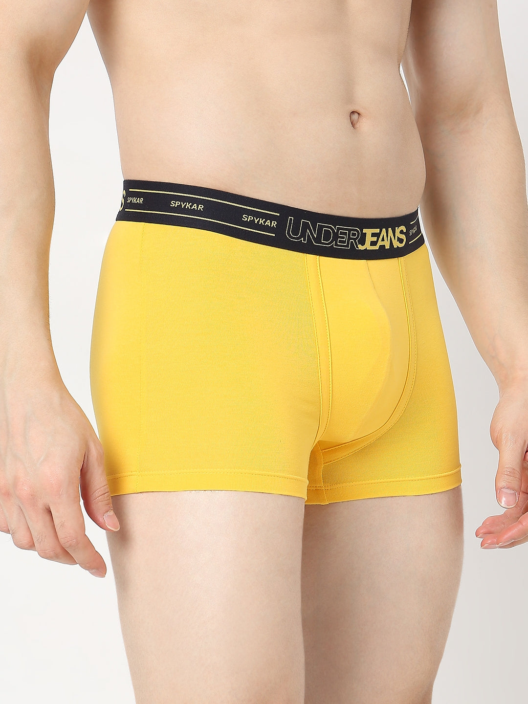 Underjeans by Spykar Men Premium Yellow Trunk