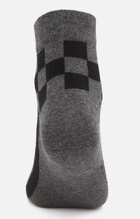 Men Premium Anthra Ankle Length (Non Terry) Single Pair Of Socks- Underjeans By Spykar