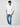 Spykar Men Vintage Blue Cotton Slim Fit Narrow Length Jeans (Skinny)