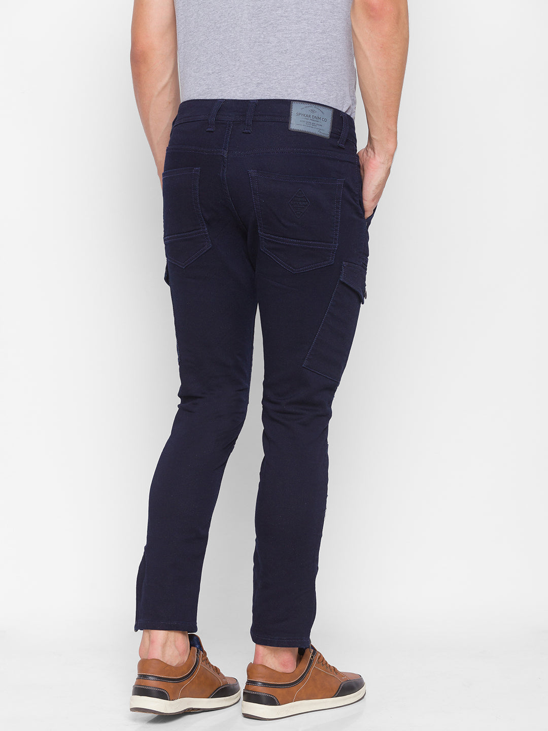 Spykar Blue Cotton Men Jeans (Kano)