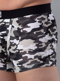 Men Premium Camo 1 Cotton Blend Trunk- Underjeans By Spykar