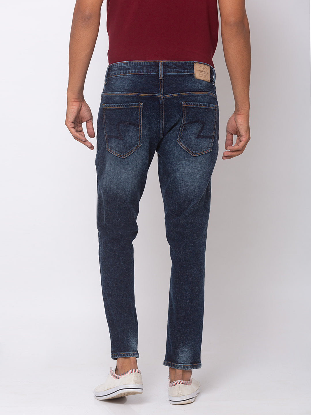 Spykar Blue Cotton Men Jeans (Kano)