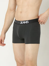 Underjeans By Spykar Men Premium Dk Grey Trunk Pack Of 2