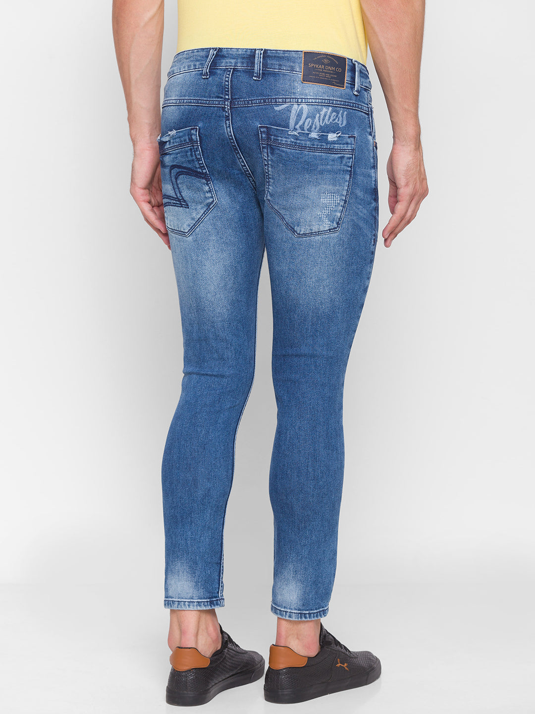 Spykar Blue Cotton Men Jeans (Kano)