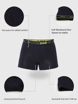 Underjeans by Spykar Men Premium Navy Trunk