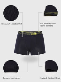 Underjeans by Spykar Men Premium Navy Trunk