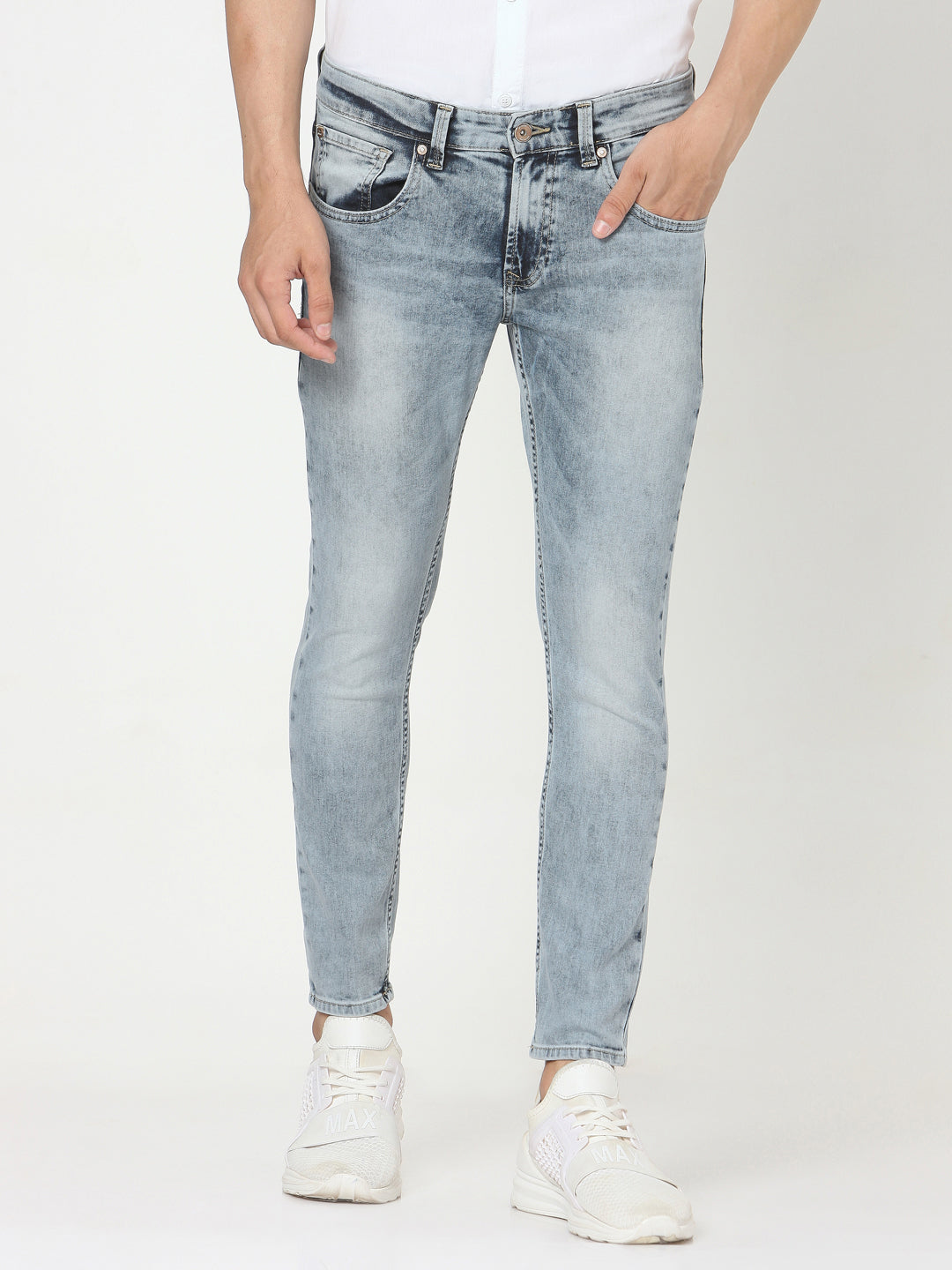 Spykar Blue Cotton Men Jeans (Kano)