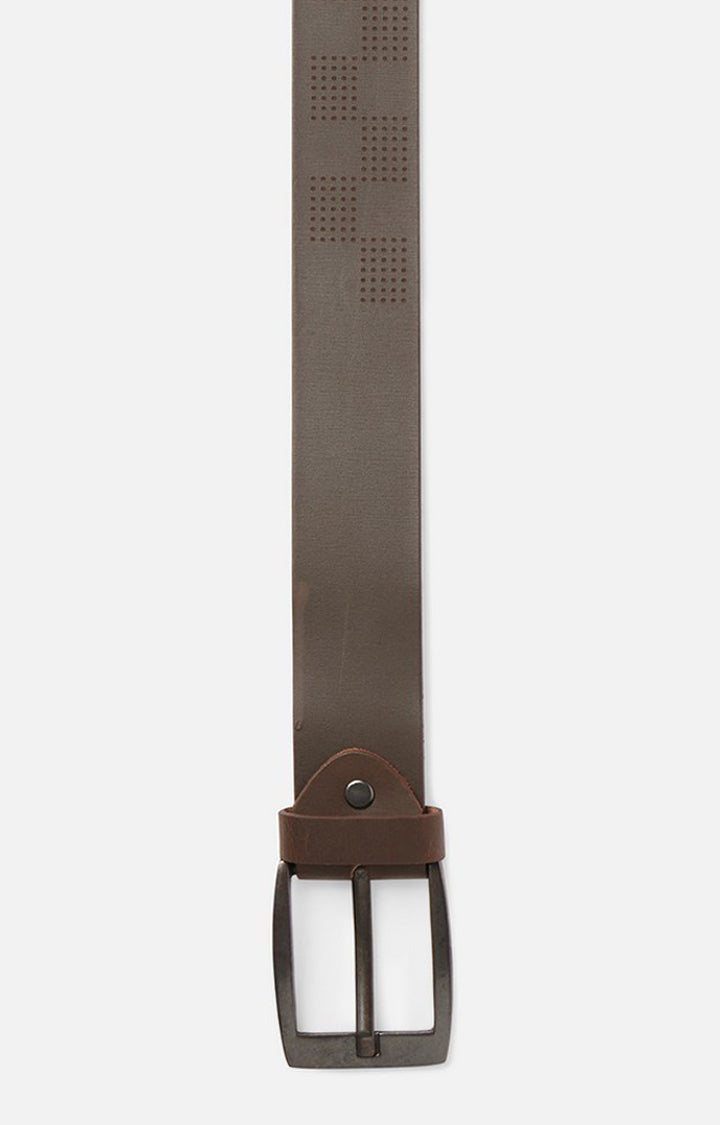 Spykar Brown Genuine Leather Belt