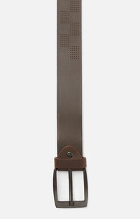 Spykar Brown Genuine Leather Belt