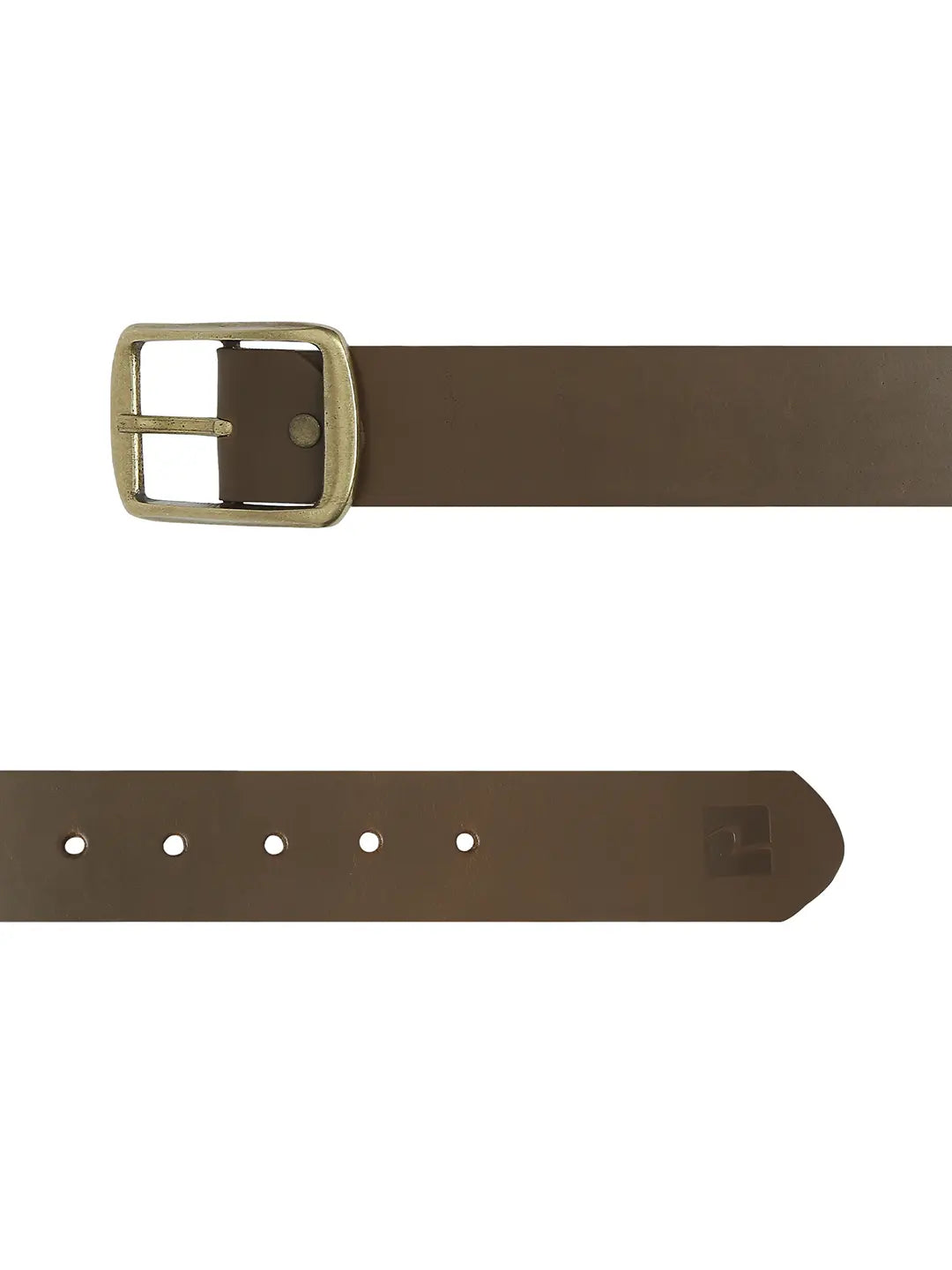 Spykar Men Brown Leather Belt