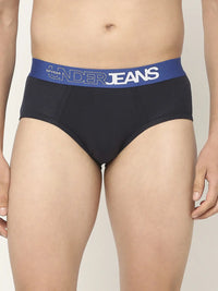 Men Premium Assorted Cotton Blend Printed Brief - Pack Of 3- Underjeans By Spykar