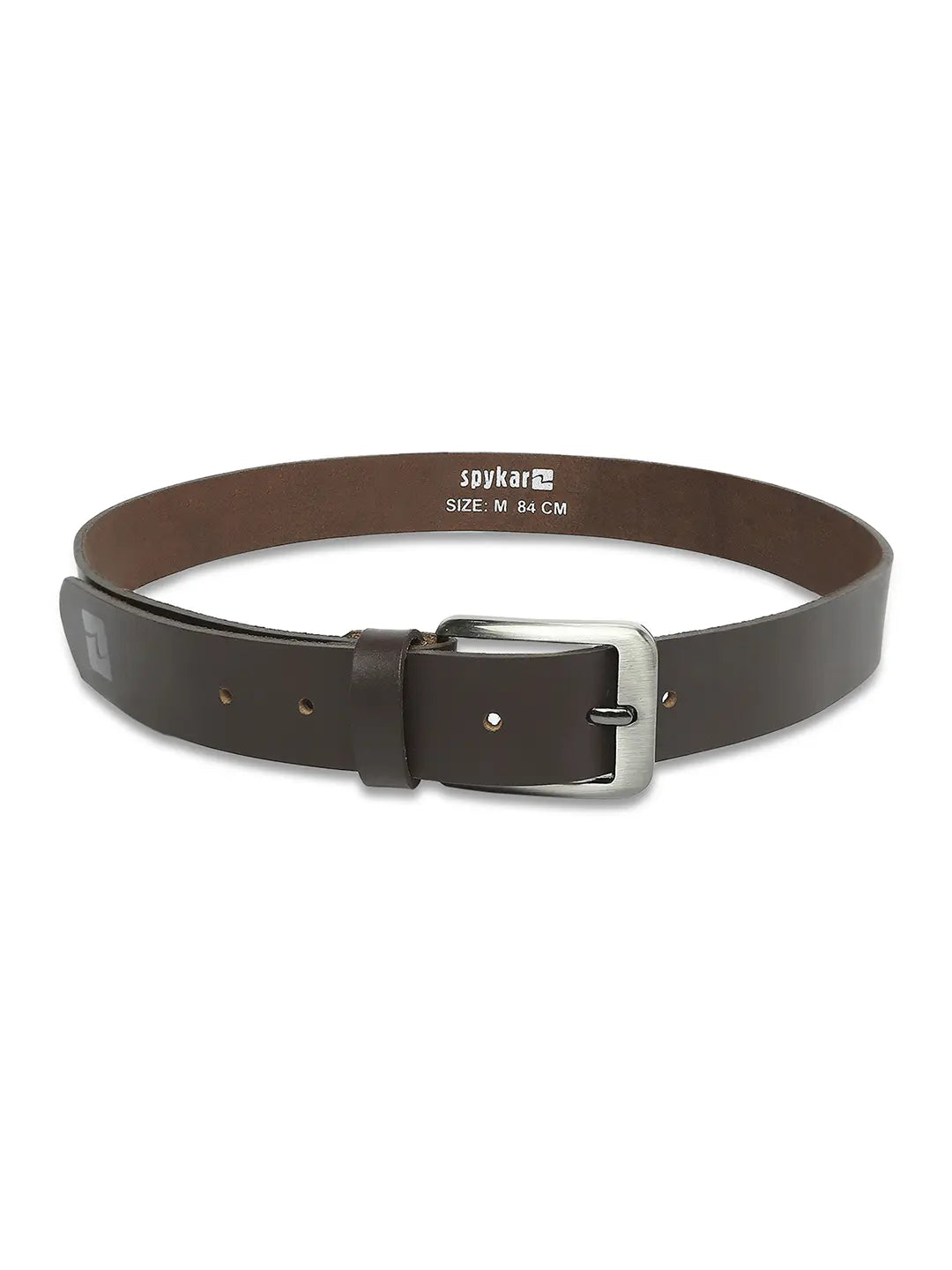 Spykar Men Brown Leather Belt