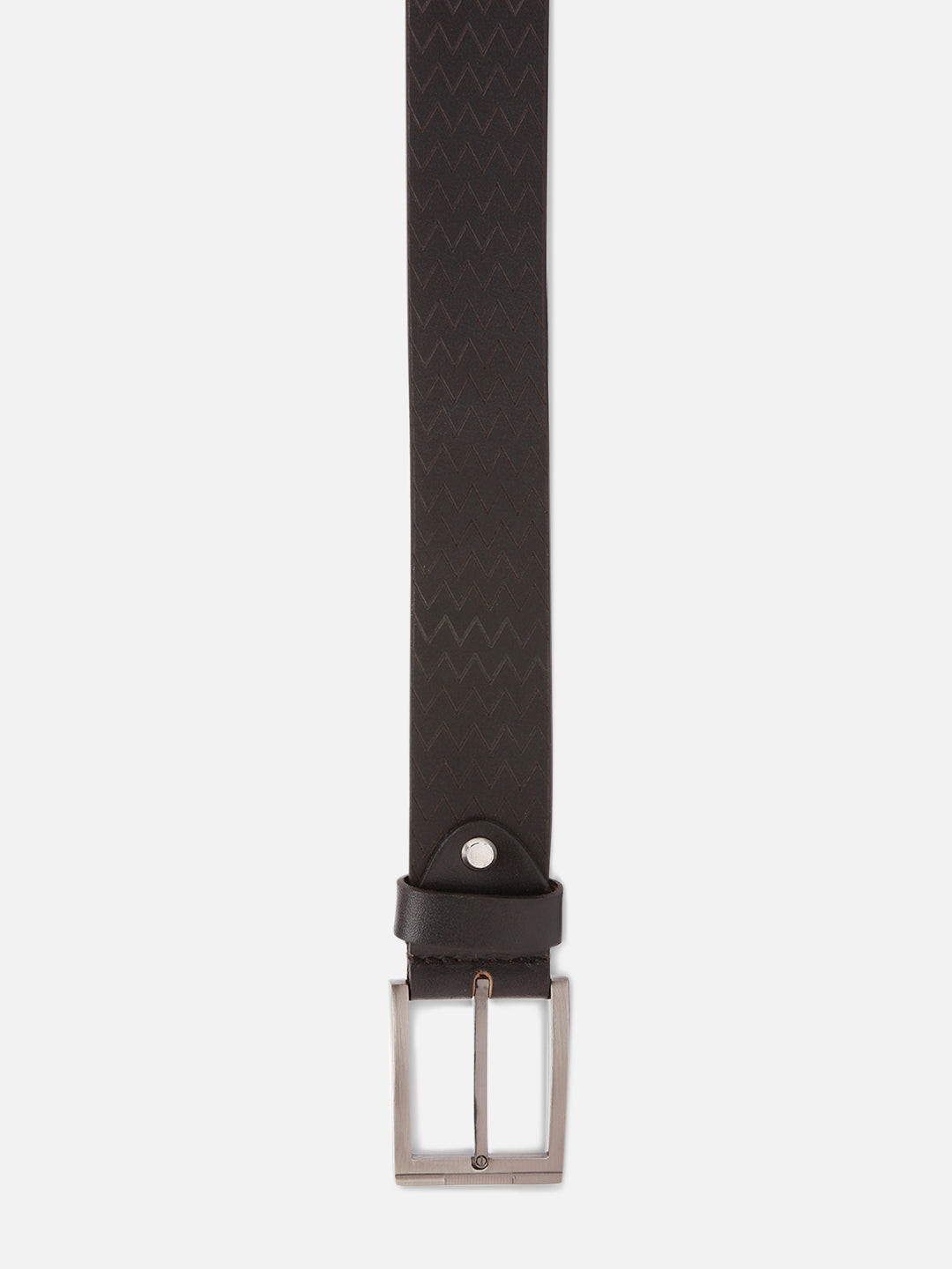 Spykar Men Black Leather Belt
