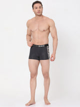 Underjeans By Spykar Men Premium Grey Cotton Blend Trunk