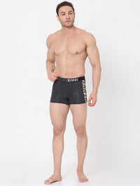 Underjeans By Spykar Men Premium Grey Cotton Blend Trunk