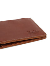 Spykar Men Brown Leather Bi-Fold Wallet