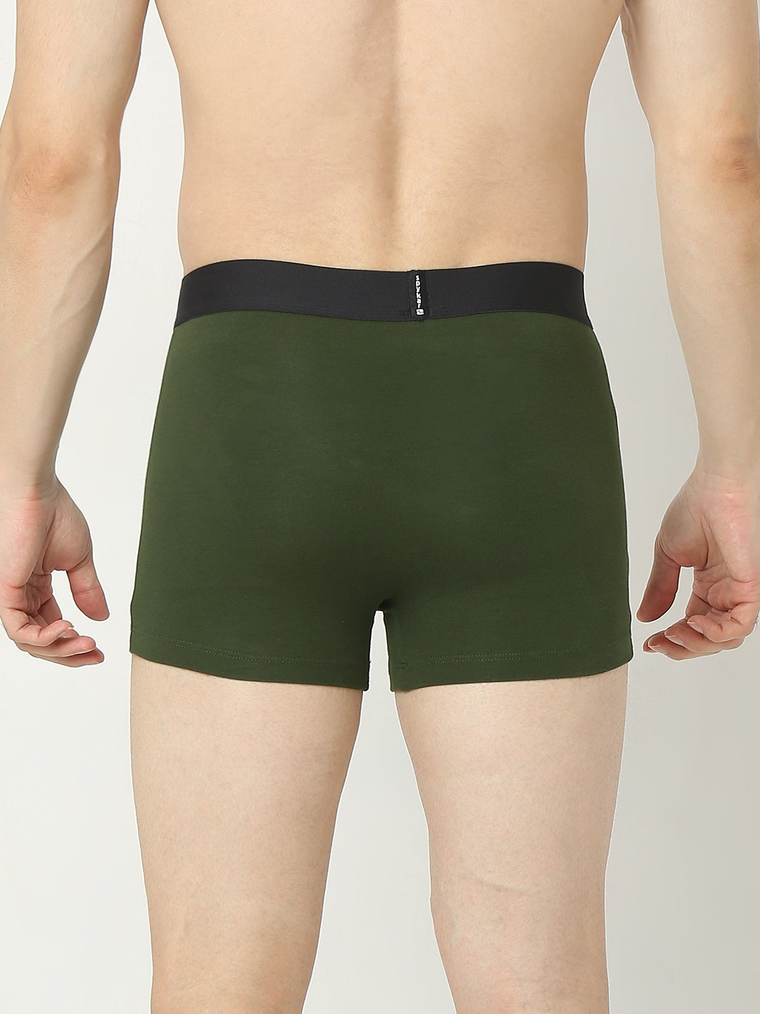 Underjeans By Spykar Men Premium Olive Trunk Pack Of 2