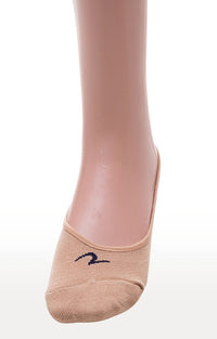 Spykar Orange and Beige Solid Socks - Pair Of 2
