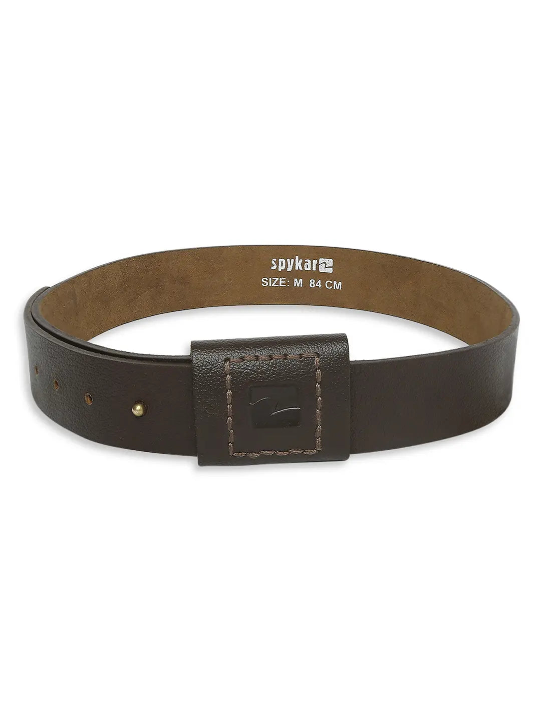 Spykar Men Brown Leather Belt