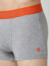 Men Premium Cotton Blend Trunk Pack Of 2- Underjeans By Spykar