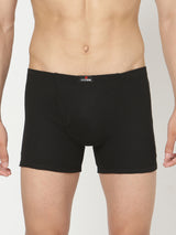 Underjeans By Spykar Men Premium Black Cotton Trunk