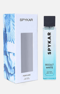 Spykar Black Belt (L) & Occult White Perfume Combo