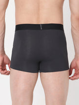 Underjeans By Spykar Men Premium Grey Cotton Blend Trunk