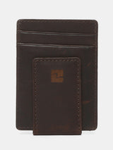 Spykar Men Brown Leather Money Clips