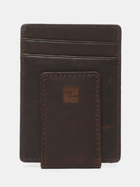 Spykar Men Brown Leather Money Clips