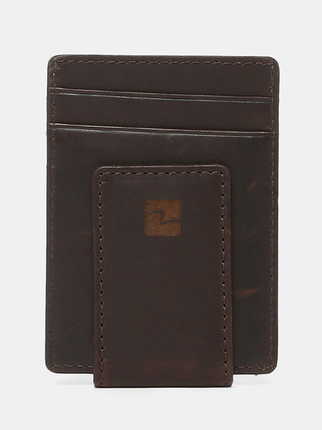 Spykar Men Brown Leather Money Clips