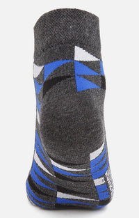 Men Premium Anthra Ankle Length (Non Terry) Single Pair Of Socks- Underjeans By Spykar