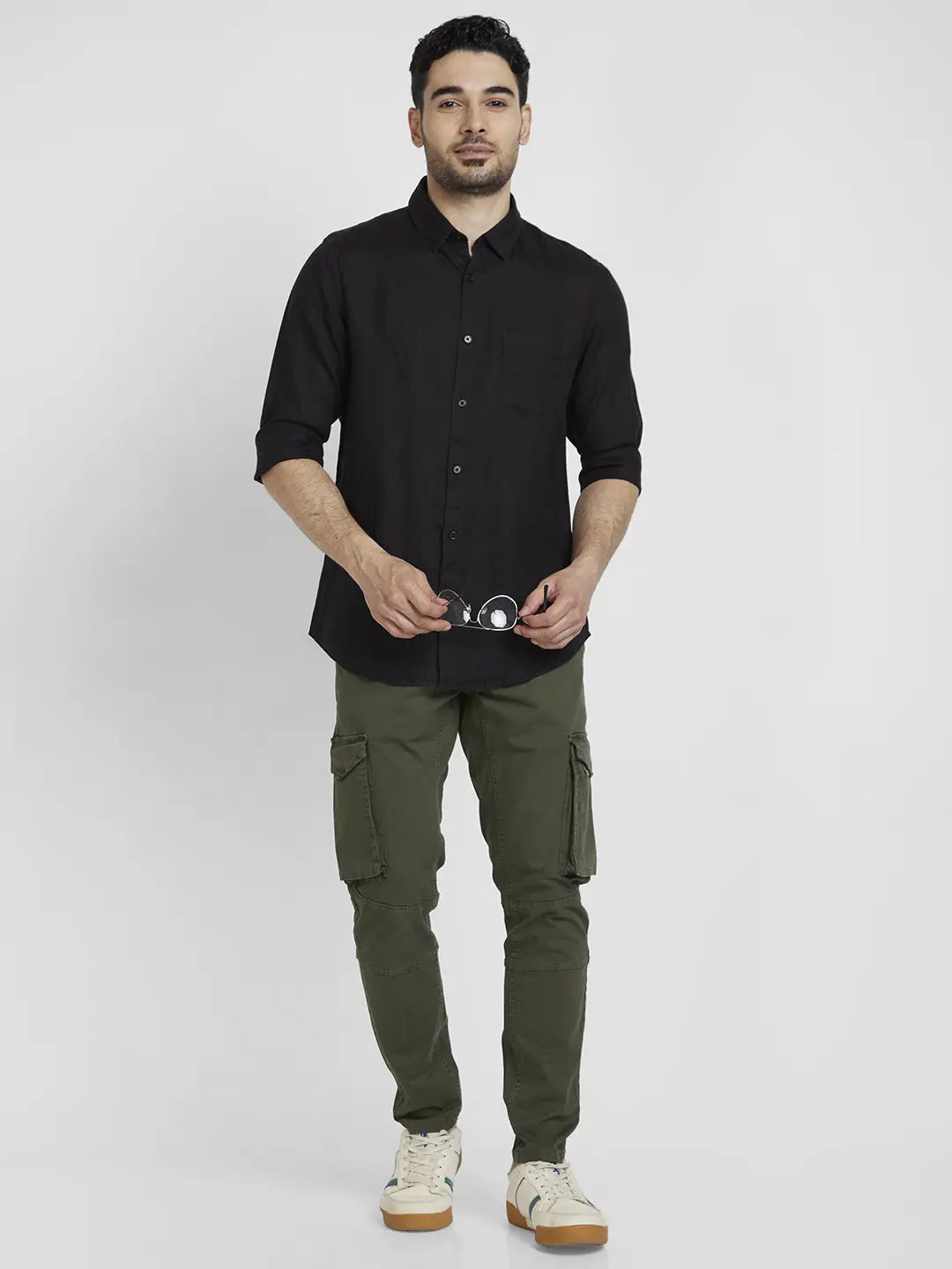 Spykar hot sale linen shirts