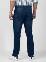 Spykar Men Indigo Blue Cotton Slim Fit Narrow Length Jeans (Skinny)
