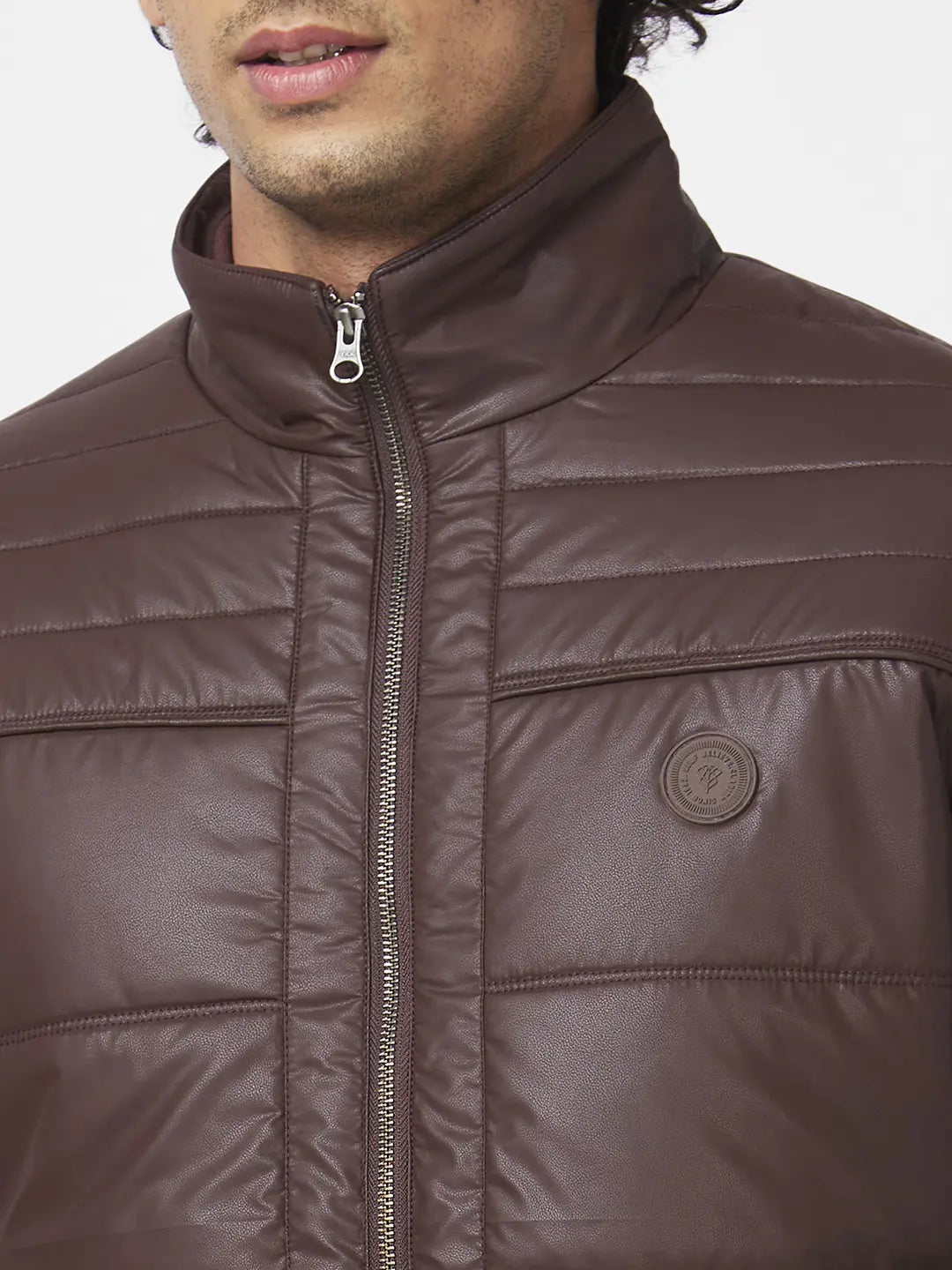 Spykar sales jackets leather