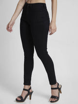 Spykar Women Black Lycra Super Skinny Fit Ankle Length Clean Look Jeans -(Alexa)