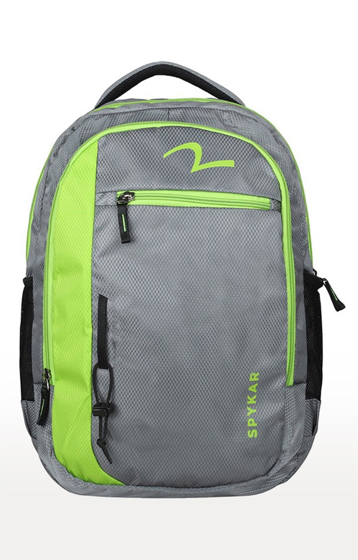 Spykar Grey Solid Laptop Bag