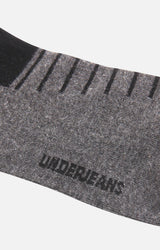 Men Premium Anthra Ankle Length (Non Terry) Single Pair Of Socks- Underjeans By Spykar